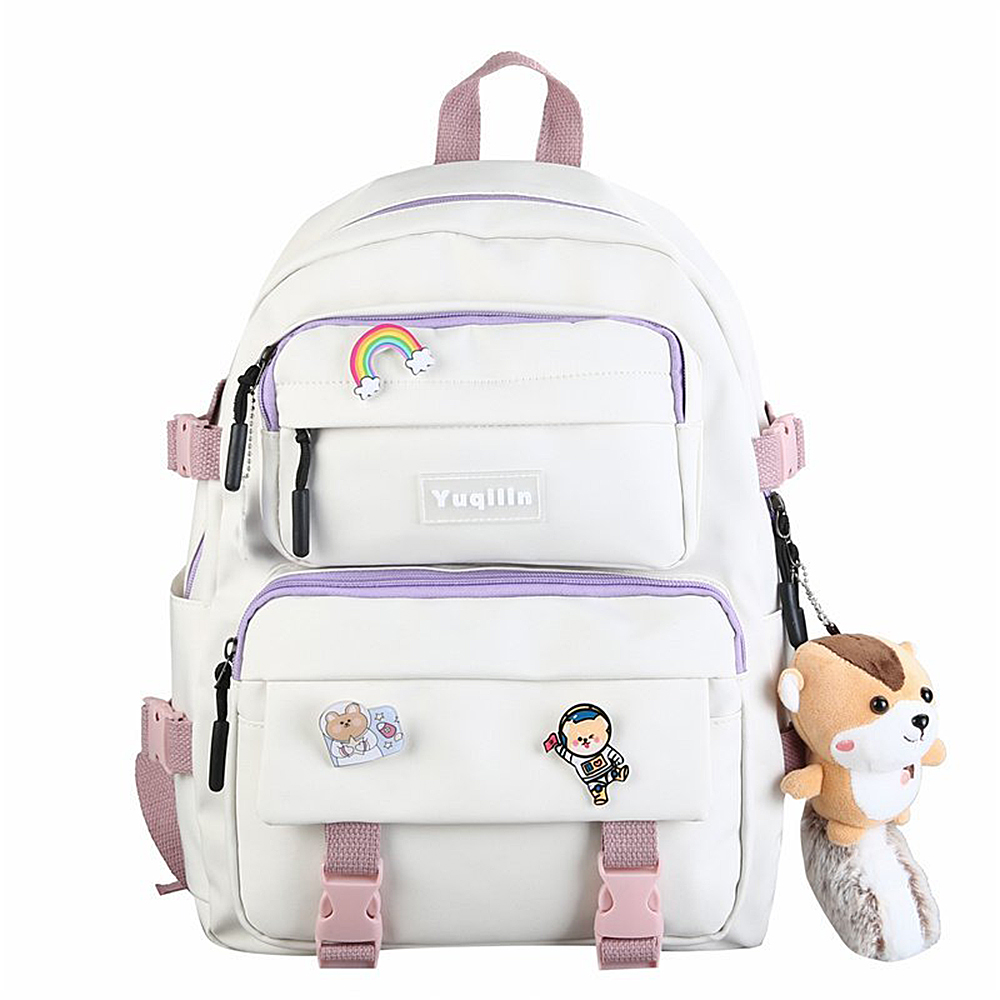 TRO-Lls Wo-Rld School Backpack Bookbag Casual Daypack Travel Laptop Backpack for Girls Women Teenagers Blue TRO-Lls Wo-Rld School Backpack Bookbag Casual Daypack Travel Laptop Backpack for Girls Women Teenagers Blue